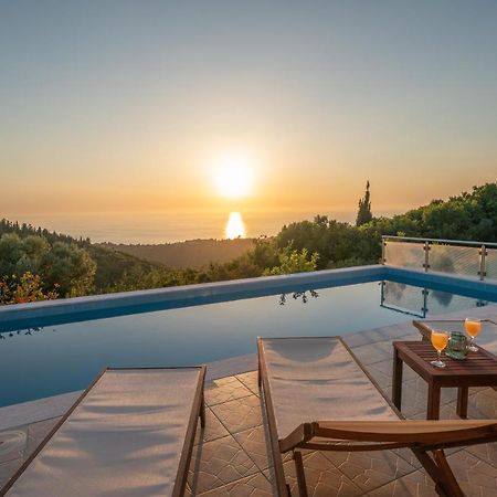 Stone Villa Eriphyle ,Private Witn Sunset View فيسكاردو المظهر الخارجي الصورة
