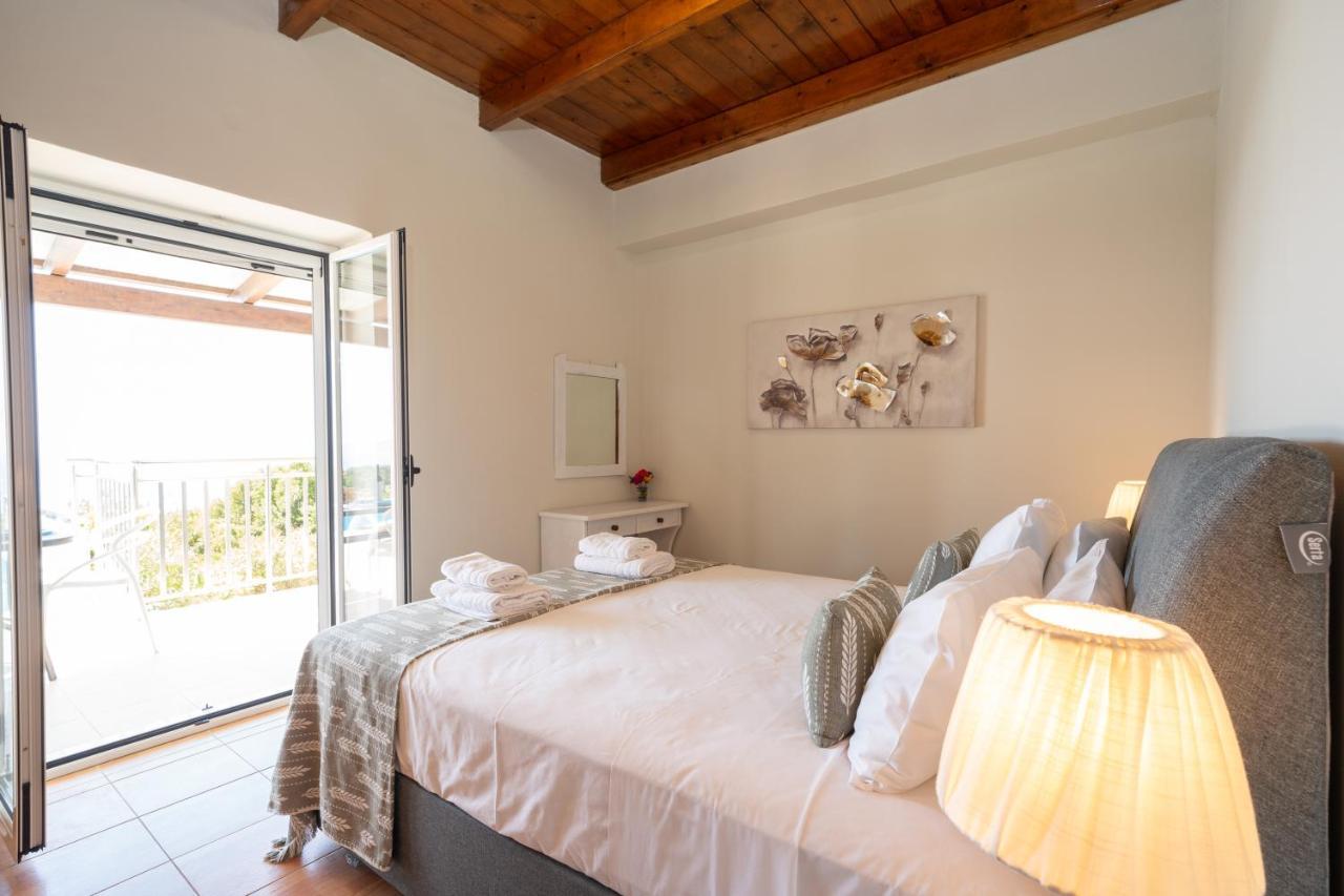 Stone Villa Eriphyle ,Private Witn Sunset View فيسكاردو المظهر الخارجي الصورة