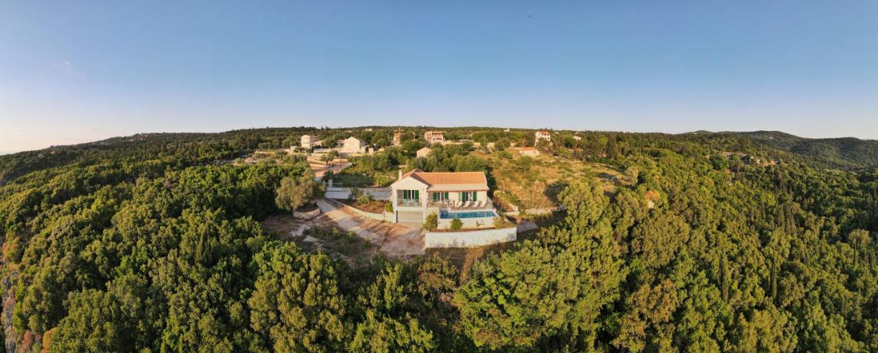 Stone Villa Eriphyle ,Private Witn Sunset View فيسكاردو المظهر الخارجي الصورة